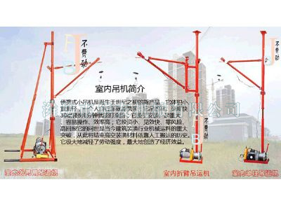 點擊查看詳細信息<br>標題：華友機械室內(nèi)外通用小吊機 閱讀次數(shù)：9062